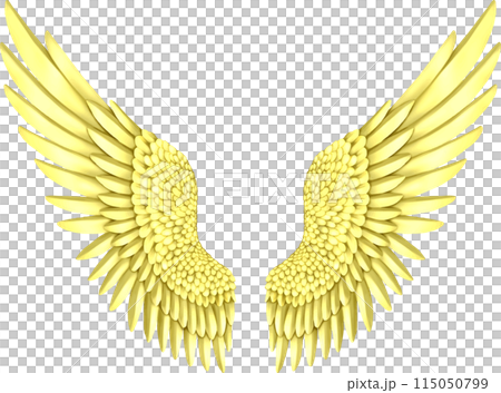 撲動著金色的翅膀 金色 115050799
