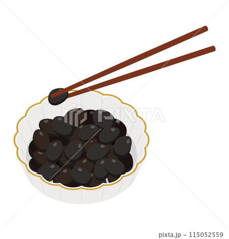 黒豆のイラスト 115052559