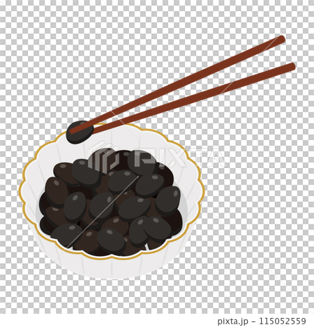 黒豆のイラスト 115052559
