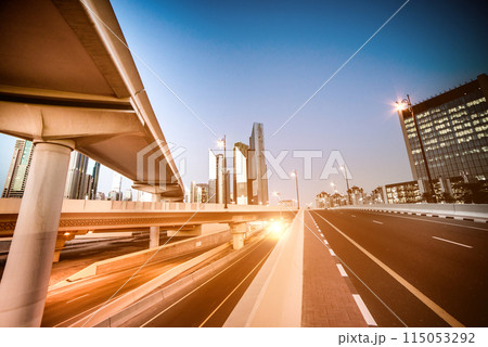 evening city landscape evening city landscape 115053292