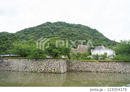 麓から見た鳥取城趾(久松山) 麓から見た鳥取城趾(久松山) 115054179