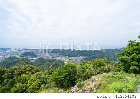 天守丸(鳥取城)から見た景色 天守丸(鳥取城)から見た景色 115054188