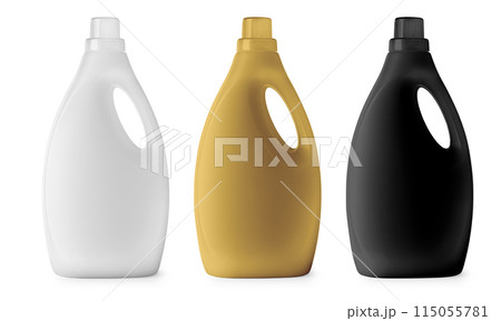 Side view of a plastic bottle Side view of a plastic bottle 115055781
