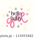 This is a girl, Gender Reveal Party Card Design 115055882