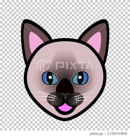 暹羅貓臉圖解 115055908