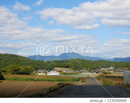 熊本県菊池市旭志麓の景色 熊本県菊池市旭志麓の景色 115056660