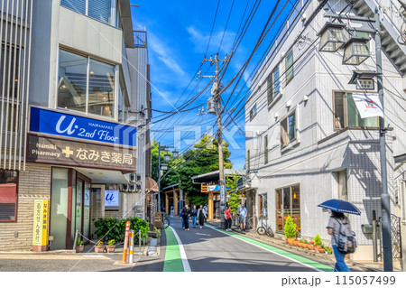 東京都渋谷区の都市風景 参宮橋駅 東京都渋谷区の都市風景 参宮橋駅 115057499