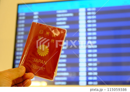 空港案内所とパスポート 空港案内所とパスポート 115059386