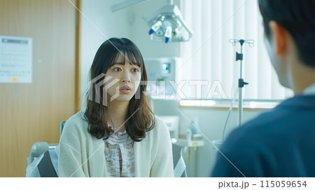 メンタルクリニックの診察02 115059654