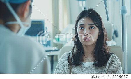 メンタルクリニックの診察01 115059657