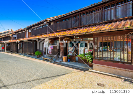 鳥取県　倉吉の町並み 115061350