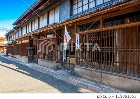 鳥取県　倉吉の町並み 115061355