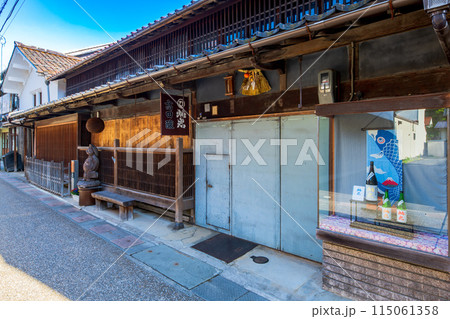 鳥取県　倉吉の町並み 115061358