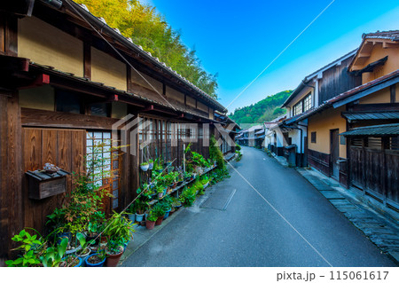 島根県 石見銀山 大森の町並み 島根県 石見銀山 大森の町並み 115061617