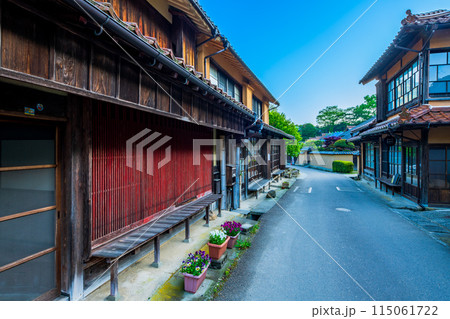 島根県 石見銀山 大森の町並み 島根県 石見銀山 大森の町並み 115061722