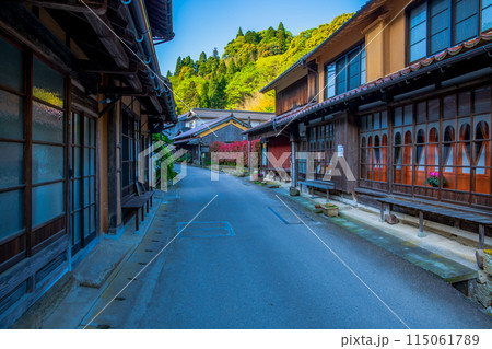 島根県 石見銀山 大森の町並み 島根県 石見銀山 大森の町並み 115061789