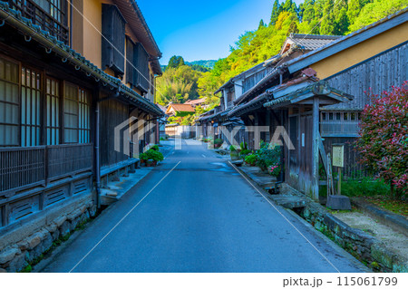 島根県 石見銀山 大森の町並み 島根県 石見銀山 大森の町並み 115061799