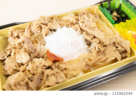 すき焼き弁当 115062544