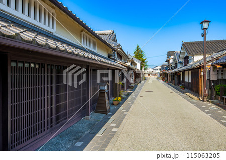 兵庫県 丹波篠山の町並み 兵庫県 丹波篠山の町並み 115063205