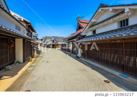 兵庫県　丹波篠山の町並み 115063217