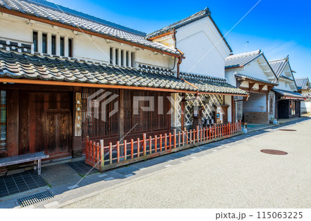 兵庫県　丹波篠山の町並み 115063225