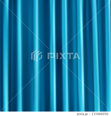 Blue wrinkled fabric. Curtain. Beauty and fashion. eps 10 Blue wrinkled fabric. Curtain. Beauty and fashion. eps 10 115066056