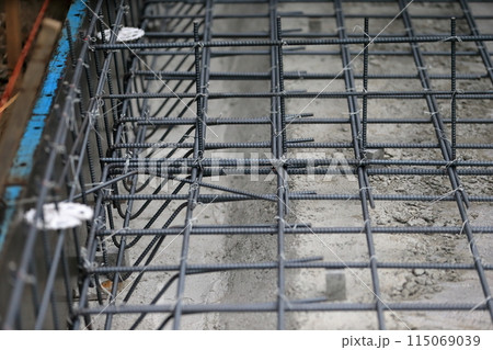 住宅基礎の土間配筋 115069039