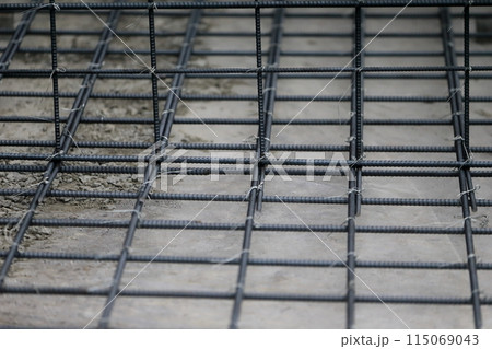 住宅基礎の土間配筋 115069043