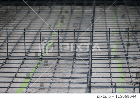 住宅基礎の土間配筋 115069044