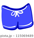 blue shoes for swimming 115069489