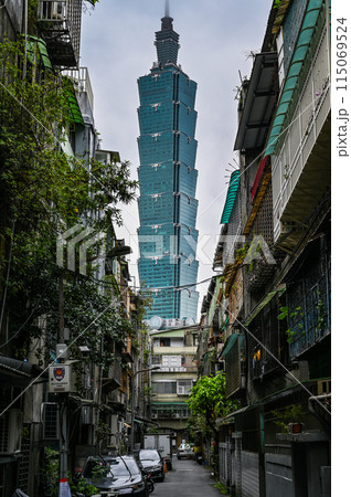 台湾台北の街並み 台湾台北の街並み 115069524