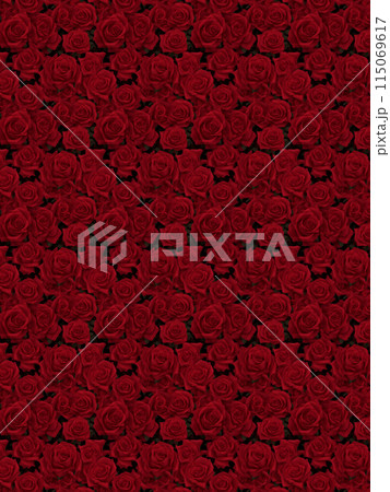 薔薇の壁紙「AI生成画像」 薔薇の壁紙「AI生成画像」 115069617