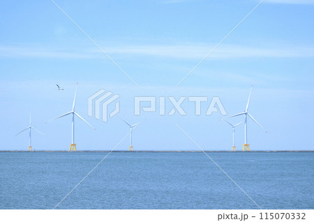 洋上風力発電 115070332