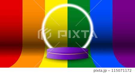 3d podium color 115071172
