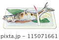 ヒメマスの塩焼き ヒメマスの塩焼き 115071661