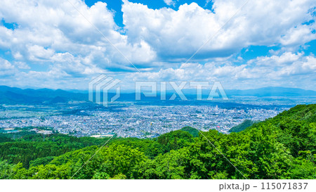 西蔵王公園展望広場からの眺め 西蔵王公園展望広場からの眺め 115071837