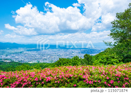 西蔵王公園展望広場からの眺め 115071874