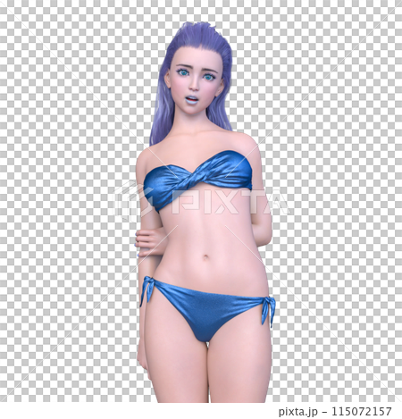 ビキニスタイルの女性イラスト ビキニスタイルの女性イラスト 321ページ目 | ビキニのイラスト素材