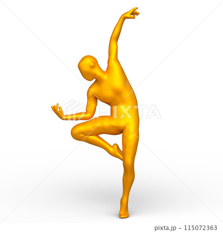 ポーズをとる男性 ポーズをとる男性 115072363