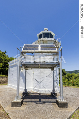 島原半島南端に位置する口之津灯台【長崎県南島原市】 115072676