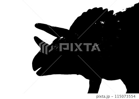 black dinosaur silhouette isolated on white background, model of dinosaurs toys black dinosaur silhouette isolated on white background, model of dinosaurs toys 115073554