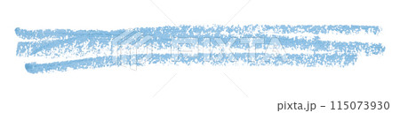 Light blue pencil strokes isolated on white background. 115073930