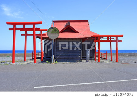 礼文島の見内神社 礼文島の見内神社 115074073