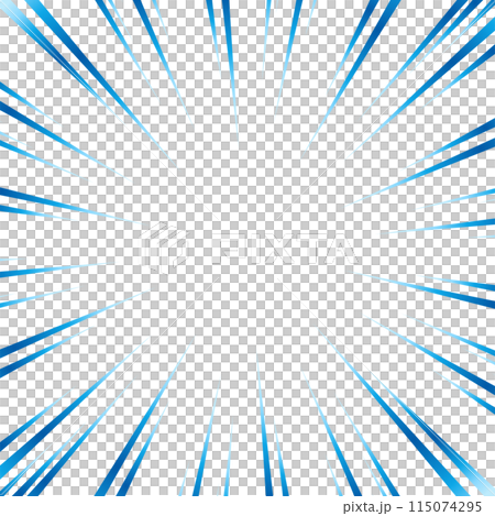 Blue gradient concentrated lines Blue gradient concentrated lines 115074295