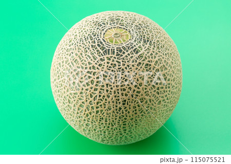 緑バックのアンデスメロン 115075521