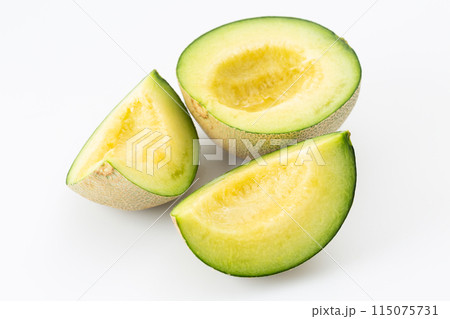 白バックのアンデスメロン 115075731