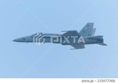 スペイン空軍EF-18Aホーネット側面 115077366