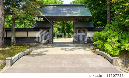 国指定名勝 旧池田氏庭園 正門 秋田県 国指定名勝 旧池田氏庭園 正門 秋田県 115077384