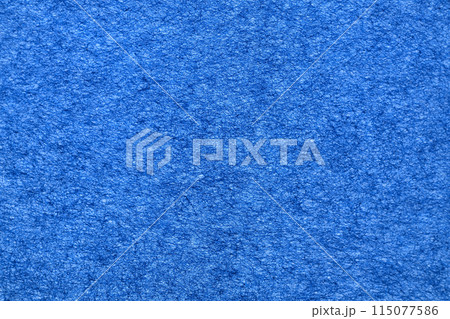 和紙の背景素材（瑠璃色・無地） 115077586
