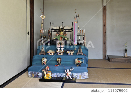 旧磯部家住宅(犬山市)戦前の五月飾り 旧磯部家住宅(犬山市)戦前の五月飾り 115079902